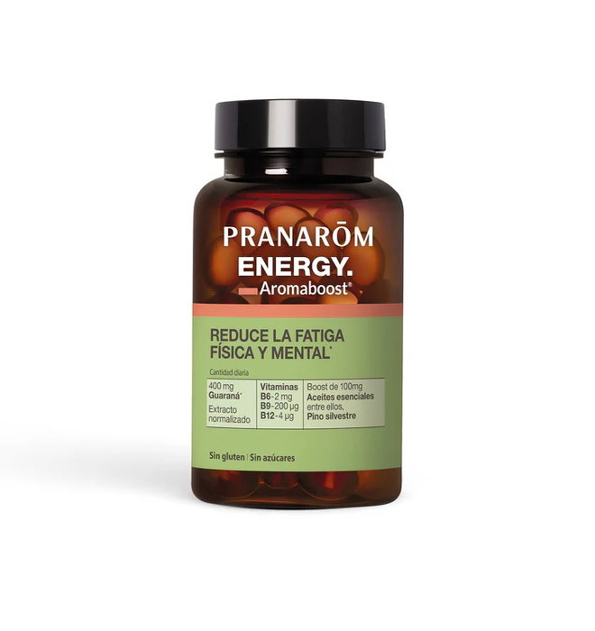 PRANAROM P.ACABADO AROMABOOST ENERGY 60 cap. BIO