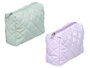 BERILO Nécessaire ovale assortiment lilas et vert