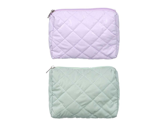 BERILO Nécessaire ovale assortiment lilas et vert