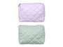 BERILO Nécessaire ovale assortiment lilas et vert
