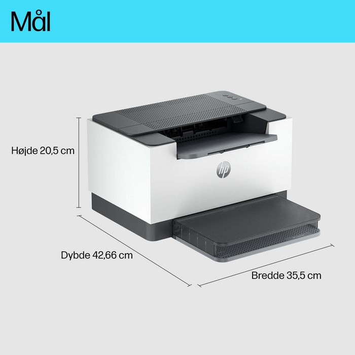 HP M209d LaserJet - Imprimante laser monochrome compacte avec impression recto-verso automatique, jusqu'à 29 ppm, application HP