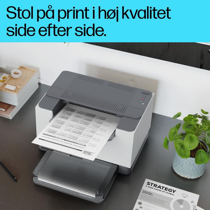 HP M209d LaserJet - Imprimante laser monochrome compacte avec impression recto-verso automatique, jusqu'à 29 ppm, application HP