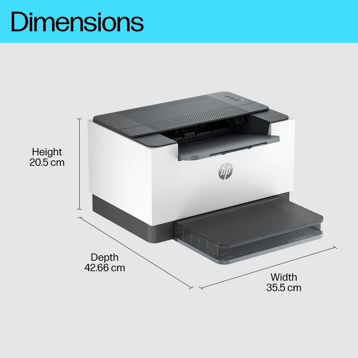 HP M209d LaserJet - Imprimante laser monochrome compacte avec impression recto-verso automatique, jusqu'à 29 ppm, application HP