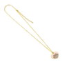 Pusheen pendentif et collier argent Pink and Gold Heart
