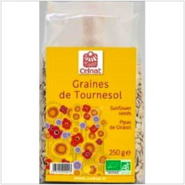 CELNAT Graines de tournesol BIO 250 g