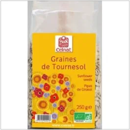 CELNAT Pipas de girasol BIO 250 g