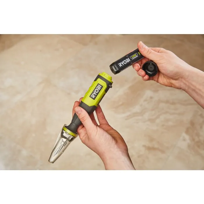 Ryobi Fer à souder RSI4-120G 4V USB Lithium avec batterie 2Ah et chargeur