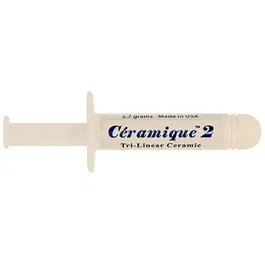 Arctic Silver Pâte thermique Céramique 2 2.7g - Pour processeur et GPU, composée d'oxyde d'aluminium, oxyde de zinc et nitrure de bore, dans seringue