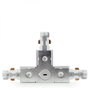 Connecteur en T biphasé blanc pour spots LED sur rail