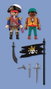 Playmobil - Duo Pack Piratas - Jeu de construction jouets pirates - Figurines pour enfants de 4 à 10 ans