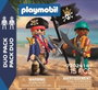 Playmobil - Duo Pack Piratas - Jeu de construction jouets pirates - Figurines pour enfants de 4 à 10 ans