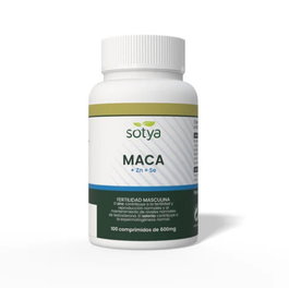 SOTYA Maca + Zn + Se 600mg 100 comprimés