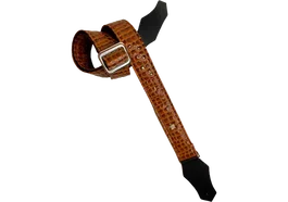 GETM Sangle Guitare/Basse Aussie Gator Caramel