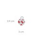 MAURER Lot de 12 supports pour cadres en PVC 30 x 40 mm