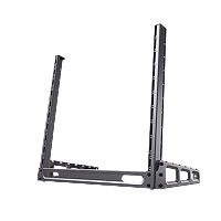 MikroTik SolidRack 10 - Baie rack 19" 10U en aluminium léger, 318 x 511 x 507 mm, 1850 g, inclut vis et écrous