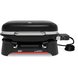 Weber Lumin Barbecue + plancha Électrique Noir