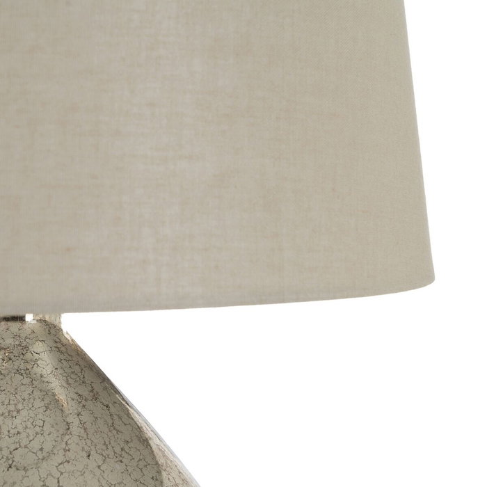 BigBuy Home Lampe de bureau Argenté Métal Verre BigBuy Home Lampe de bureau Argenté Métal Verre