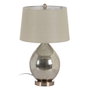 BigBuy Home Lampe de bureau Argenté Métal Verre