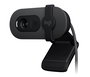 Logitech Webcam Brio 105 - Webcam 4K Full HD 1080p avec Volet de Confidentialité et Microphone - USB-A - Compatible Windows, macOS, Chrome OS - Graphite