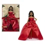 Barbie Poupée Joyeuses Fêtes Brune JJX66 Édition spéciale