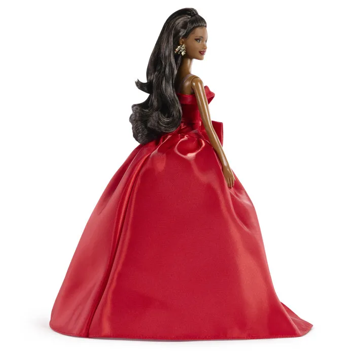 Barbie Poupée Joyeuses Fêtes Brune JJX66 Édition spéciale Barbie Poupée Joyeuses Fêtes Brune JJX66 Édition spéciale