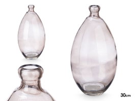 GIFTDECOR Bouteille Bombée Irrégulière Grise