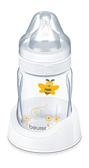 Beurer BY-40 Tire-Lait Électrique, Extraction Imitant l'Allaitement Naturel, 10 Niveaux, Fonction Mémoire, Écran LCD