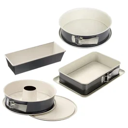 Dr Oetker Ensemble de 4 moules à gâteaux Back Trend (28 à 32 cm)