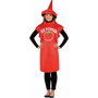 Liragram Déguisement Adulte Bouteille de Ketchup Taille M