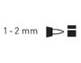 Kreul Rotulador para textil translúcido violeta punta bala 1-2mm