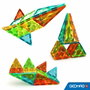 Geomag Tiles Gems 4100 - 16 Tuiles Magnétiques Effet Cristal
