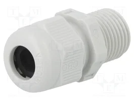 OBO BETTERMANN Presse-étoupe M16 avec filetage étendu gris clair IP68