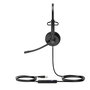 Yealink UH34 Lite Mono - Casque USB professionnel mono certifié Microsoft Teams avec réduction de bruit et contrôle intégré - Gris
