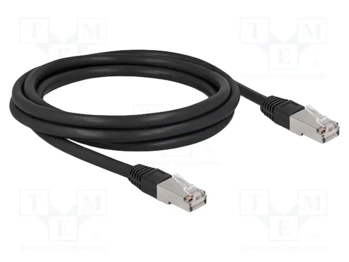 DELOCK Câble Ethernet Patch Cord Cat 6a S/FTP 2m DELOCK Câble Ethernet Patch Cord Cat 6a S/FTP 2m