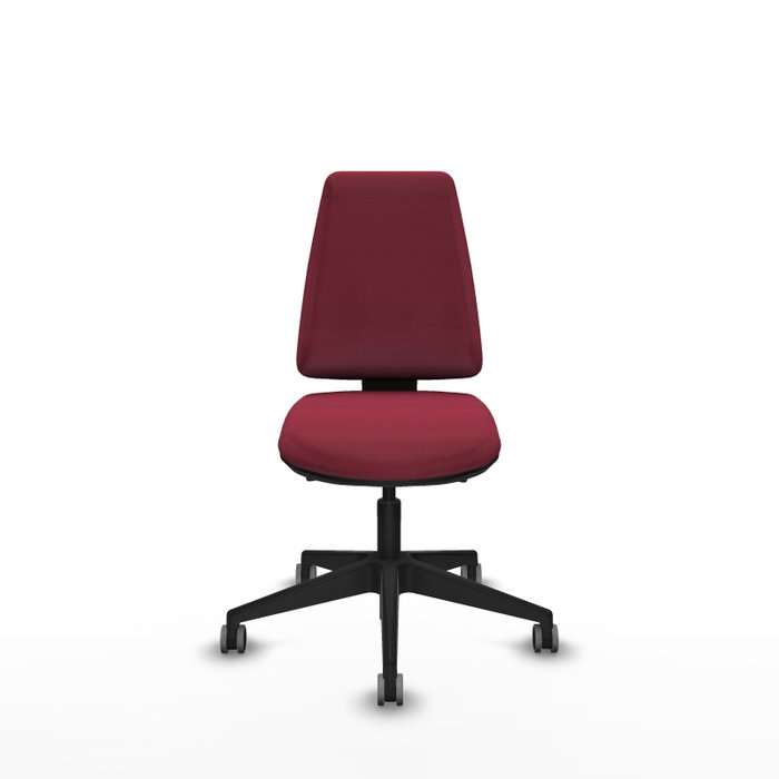 PIQUERAS Y CRESPO Chaise Elche Asynchrone Tissu Bordeaux