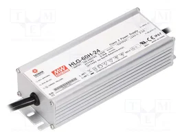 MEAN WELL HLG-60H-24 Alimentation LED 60W 24VDC 2,5A IP67
