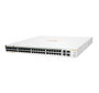 Hewlett Packard Enterprise Commutateur réseau Aruba Instant On 1960 48G 48 ports Gigabit PoE+ avec 2 ports 10GBASE-T et 2 ports SFP+, alimentation 600 W pour petites entreprises