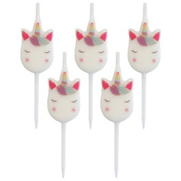 Party Time JGO. 5 Velas Aniversario Unico Licorne