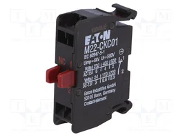 EATON ELECTRIC Élément de contact RMQ-Titan 22mm NC pour plaque arrière