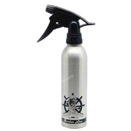 Eurostil Barber Line - Bouteille atomiseur en aluminium 280 ml - Flacon pulvérisateur