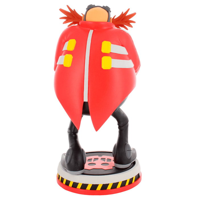 Exquisite Gaming Support de câble avec socle Dr. Eggman Sonic the Hedgehog 20 cm - Porte-téléphone et manettes pour PS5 DualSense, Xbox Series S/X et iPhone