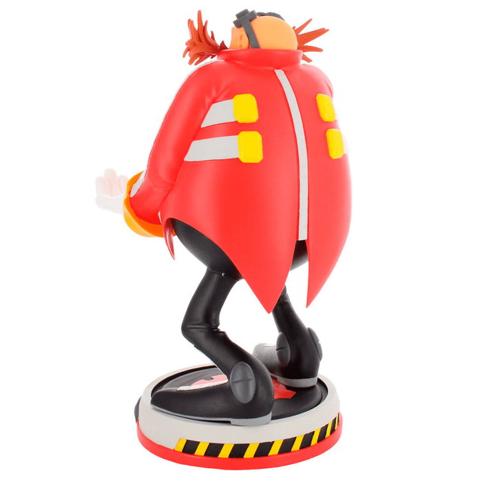 Exquisite Gaming Support de câble avec socle Dr. Eggman Sonic the Hedgehog 20 cm - Porte-téléphone et manettes pour PS5 DualSense, Xbox Series S/X et iPhone