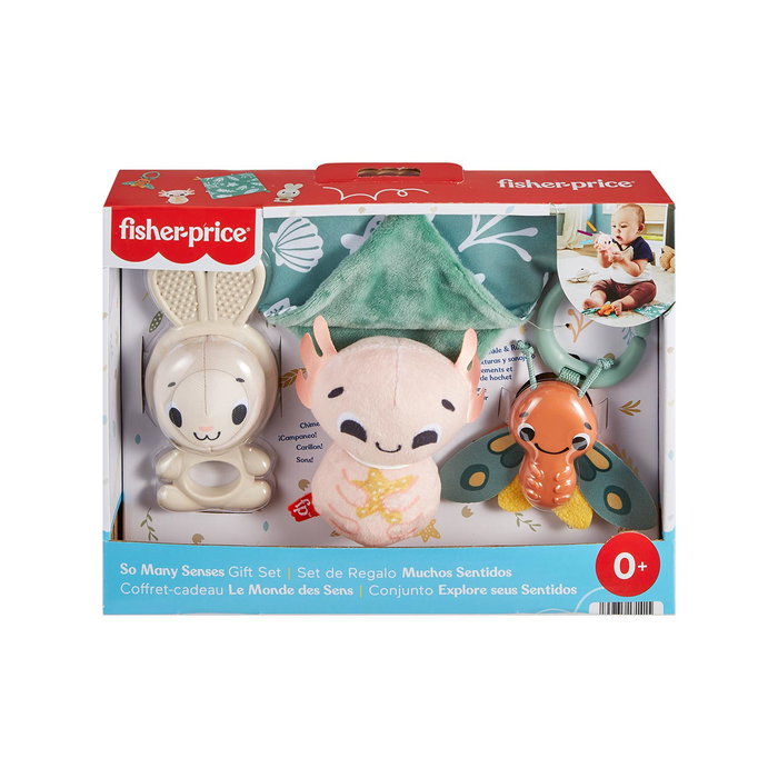 Fisher-Price Coffret de 4 jouets sensoriels Sensimals