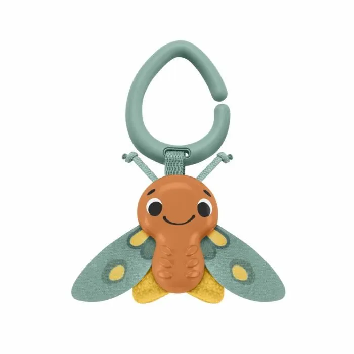 Fisher-Price Coffret 4 Jouets Sensoriels pour Bébé Les Sens en Éveil HRB17 : Carré de Tissus, Hochet Axolotl, Lapin de Dentition, Luciole à Billes