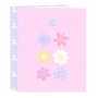 Reliure à anneaux Safta Bouquet Rose Lila A4 27 x 33 x 6 cm