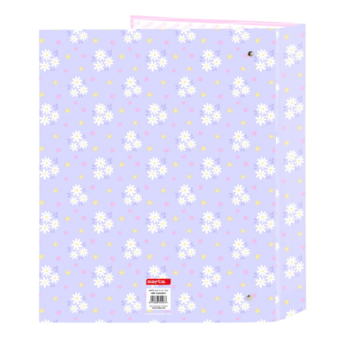 Safta Reliure à anneaux Bouquet Rose Lila A4 Safta Reliure à anneaux Bouquet Rose Lila A4