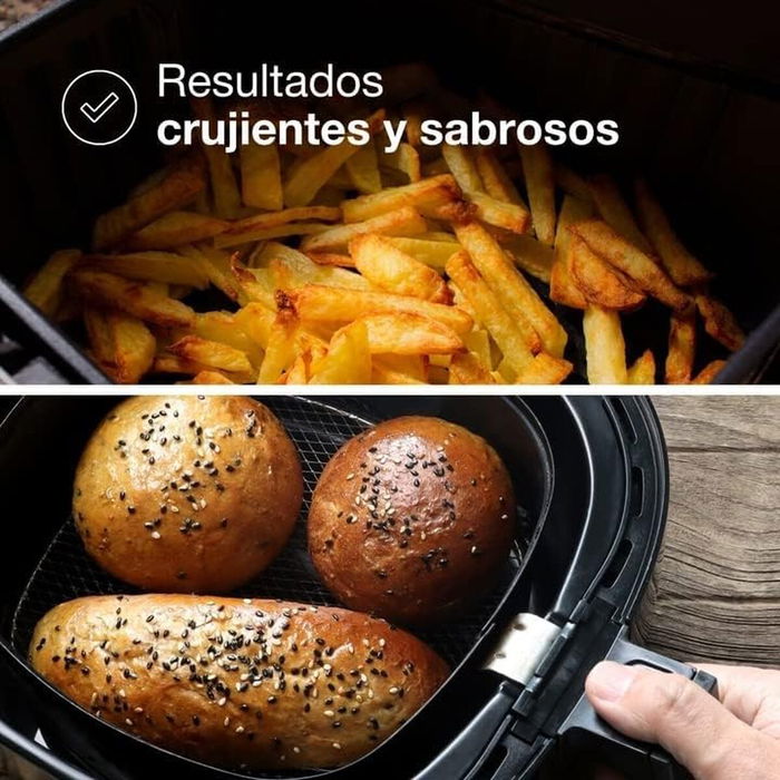 Friteuse à Air Solac FA1521 Noir 1650 W 7 L