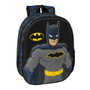 SAFTA Sac à Dos Batman DC Comics 33 cm avec Design 3D, Bouteille, Bretelles Rembourrées, Anse de Transport