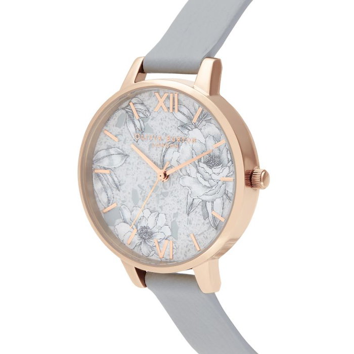 Olivia Burton OB16TZ01 Terrazzo Floral Rose et Gris