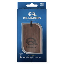Dr. Marcus Classic Midnight Mist DRM1161 Parfum De Voiture Aqua Marine Minimaliste Bois Pendeloque Neutra Boost